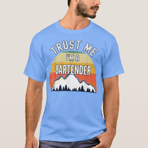 Camiseta Barman Engraçado Me Confie