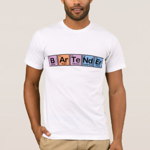 Camiseta Barman feito dos elementos