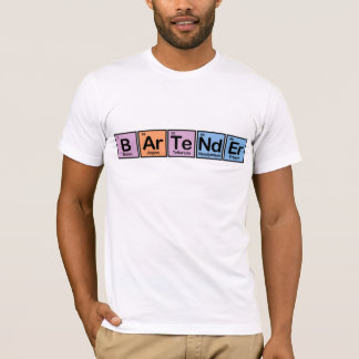 Camiseta Barman feito dos elementos