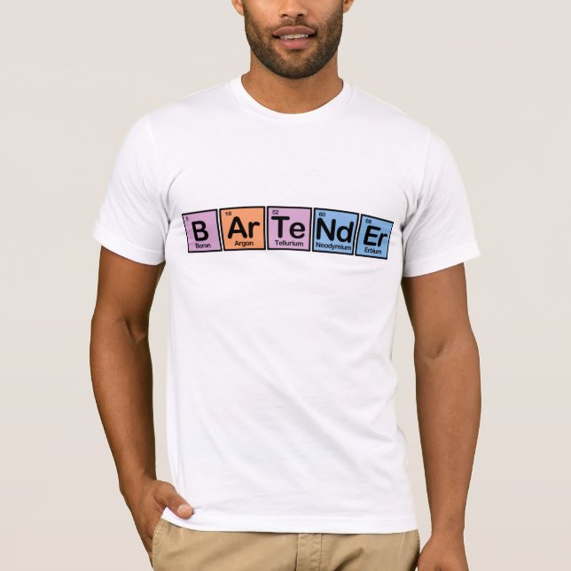 Camiseta Barman feito dos elementos (Frente)