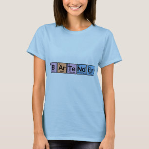 Camiseta Barman feito dos elementos