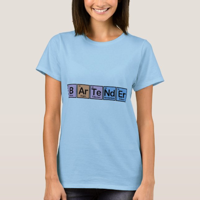 Camiseta Barman feito dos elementos (Frente)