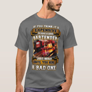 Camiseta Barman Humorístico