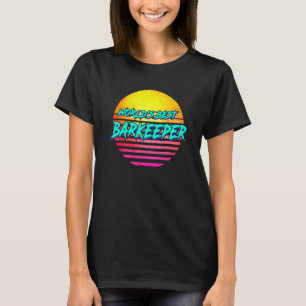 Camiseta Barman Idea para Barman Estilo 1980