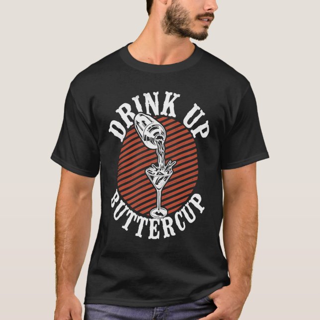 Camiseta Barman Mixologista Beba Buttercup (Frente)