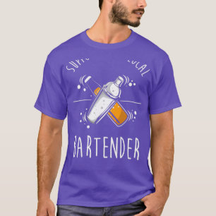 Camiseta Barman Party Cocktail Shaker Pun 6