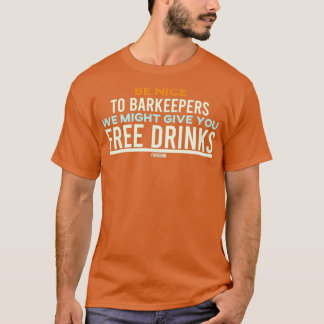 Camiseta Barman Shaker Cocktail Party Disco 18