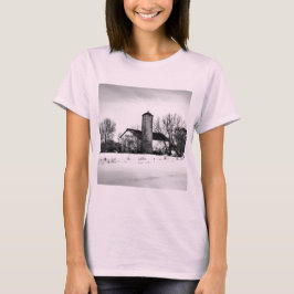 Camiseta Barn de Refúgio de inverno