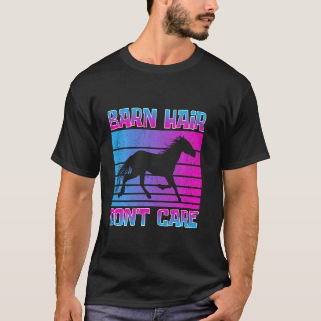 Camiseta Barn Hair Don Care (Frente)