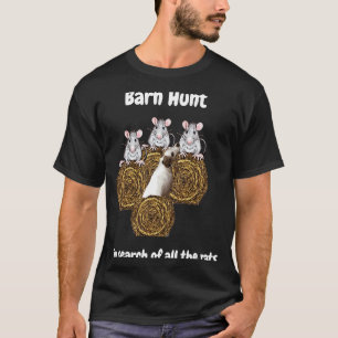 Camiseta Barn Hunt em busca de ratos Parson Russell Terrie