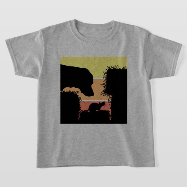 Camiseta Barn Hunt Nose Work: Dog and Rat Scent Work (Postura )