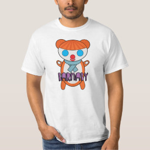 Camiseta Barnaby o t-shirt do urso - um clássico retro da
