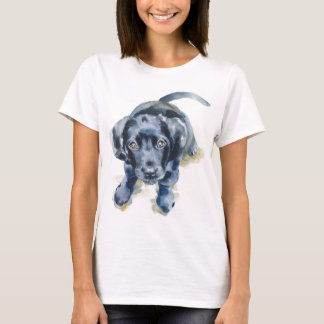 Camiseta Barney, cãozinho de recuperação Black Labrador