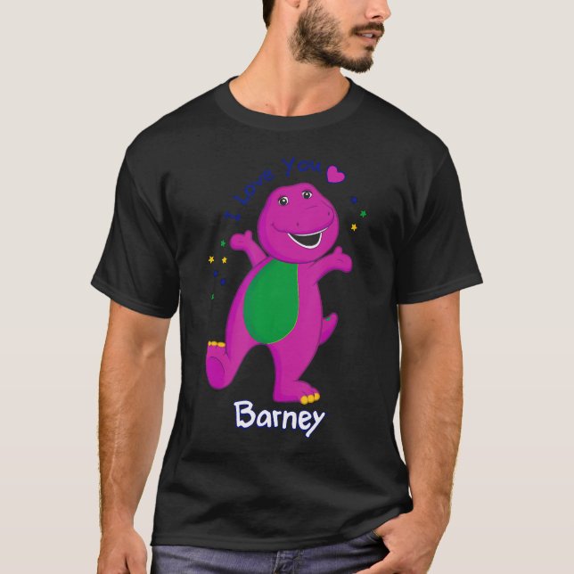 Camiseta Barney - Eu Te Amo (Frente)