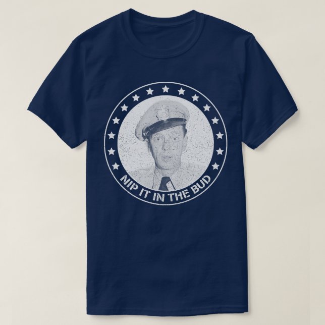 Camiseta Barney Fife Nipa-o no Bud (Frente do Design)