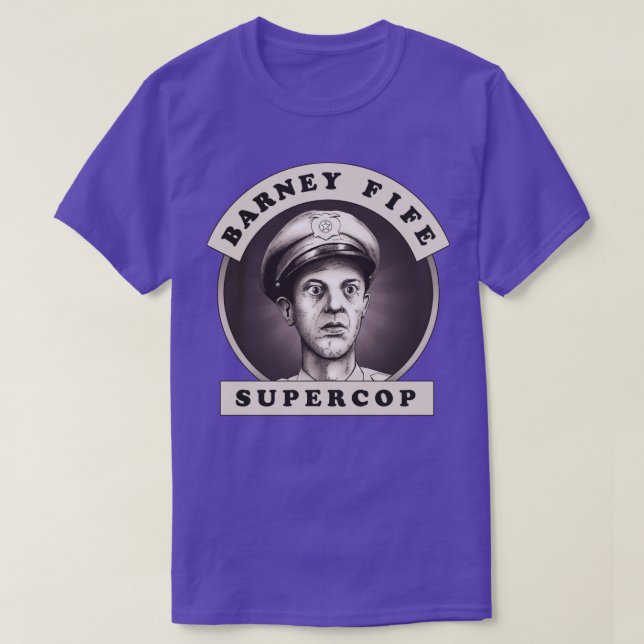 Camiseta Barney Fife Supercop (Frente do Design)