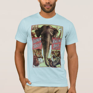 Camiseta Barnum & Bailey e Ringling Bros combinado - Eleph