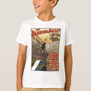 Camiseta Barnum e pulo do malfeitor de Bailey para a vida