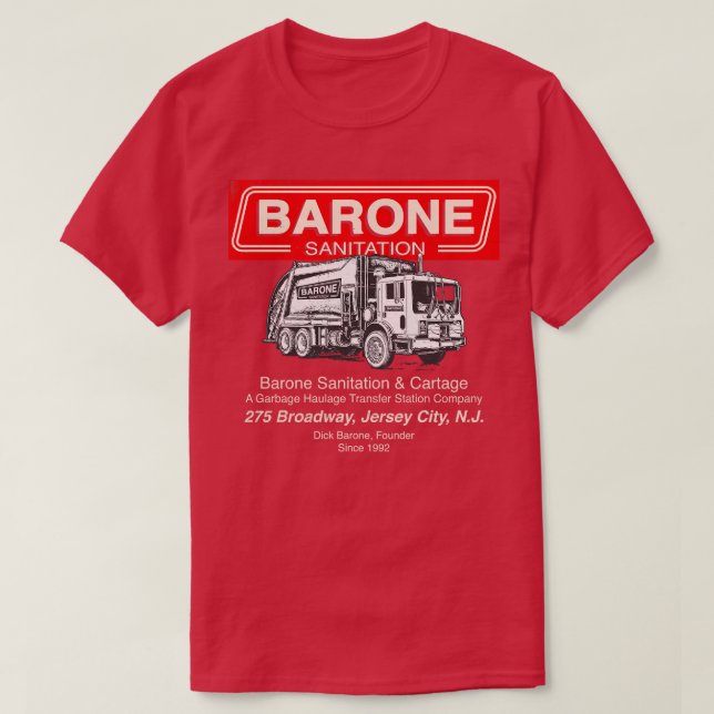 Camiseta Barone Sanitation Dks (Frente do Design)