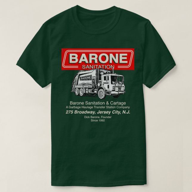 Camiseta Barone Sanitation Dks (Frente do Design)