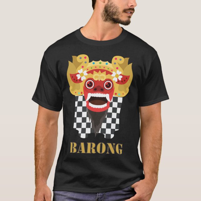 Camiseta Barong Bali design (Frente)