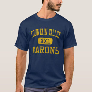 Camiseta Barons Atletismo de Fountain Valley