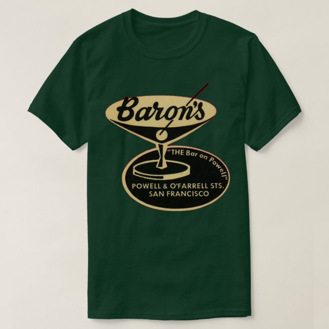 Camiseta Barons Bar (Frente do Design)