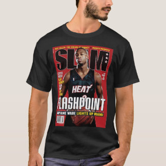 Camiseta Barra deslizante do cesto de Wade Dwyane