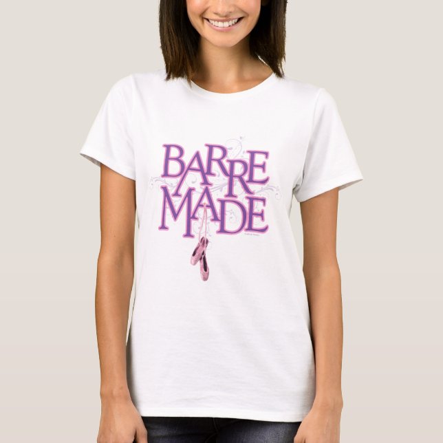 Camiseta Barra feita (dançarino) (Frente)