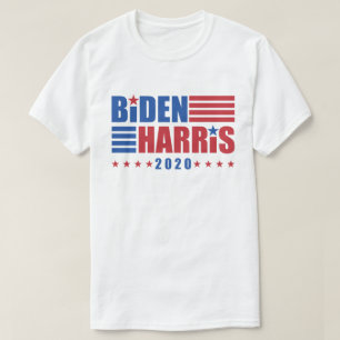 Camiseta Barra/Harris 2020 Vermelho - Estrelas Azuis Vermel