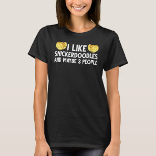 Camiseta Barra Vegana de Massa de Biscoito Snickerdoodle