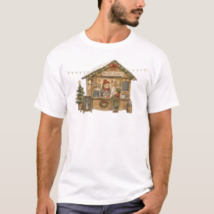 Camiseta Barraca de Chocolate Quente Aconchegante no Mercad