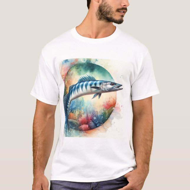 Camiseta Barracuda in Vibrant Waters 130624AREF119 - Waterc (Frente)