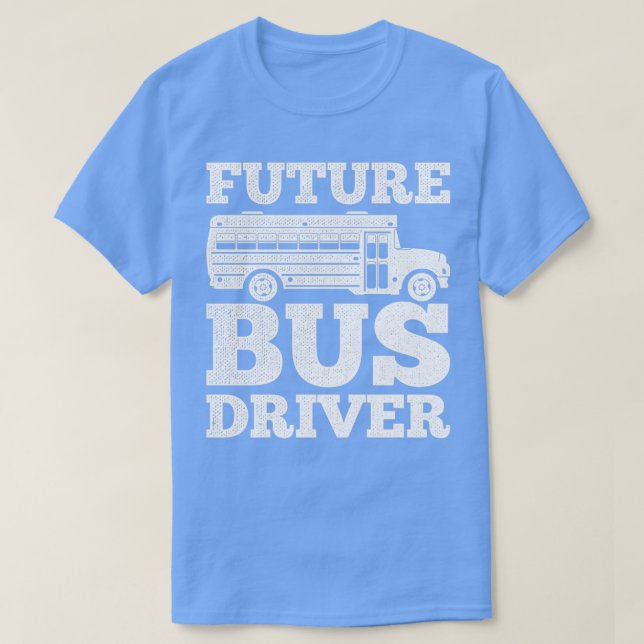 Camiseta Barramento de Barramento Cento Dirigindo Design de (Frente do Design)