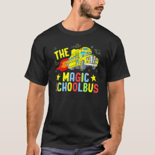 Camiseta Barramento de Mágica Escola Barramento Foguete de