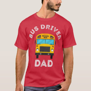 Camiseta Barramento do Pai de Barramento que Dirige o Pai L