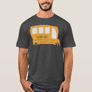 Camiseta Barramento Escolar Amarelo Bonito 1