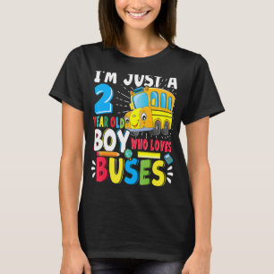 Camiseta Barramento Escolar Apenas Um Menino Que Ama O segu