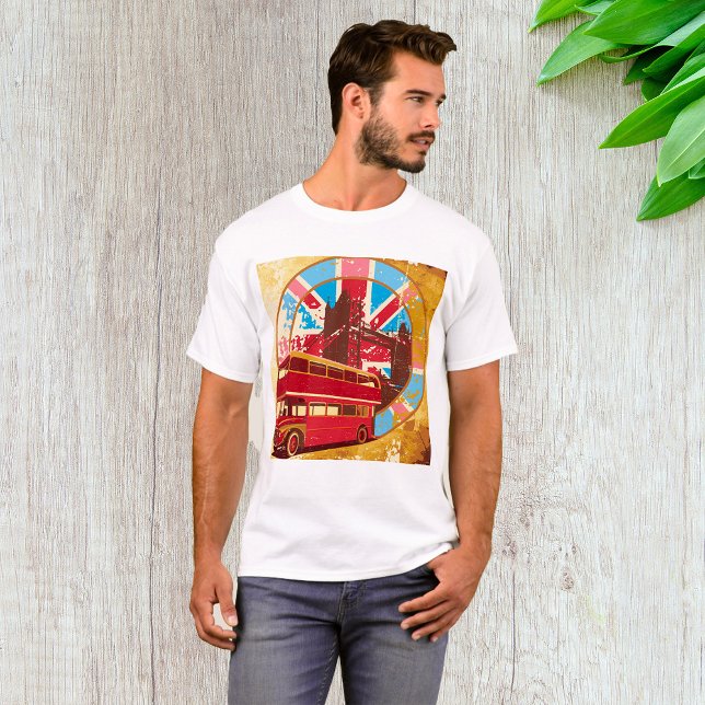Camiseta Barramento Inglês Duplo Decker (Criador carregado)