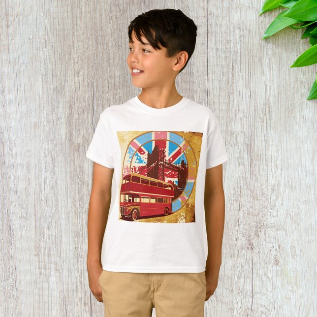 Camiseta Barramento Inglês Duplo Decker (Criador carregado)