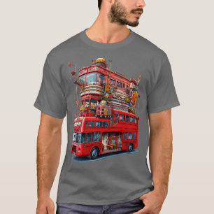 Camiseta Barramento Psicodélico de Londres