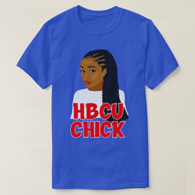 Camiseta Barras de Pintinho HBCU (Frente do Design)