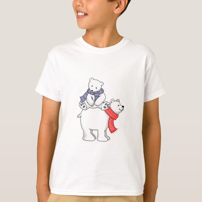 CAMISETA BARRAS POLARES PALHADAS (Frente)
