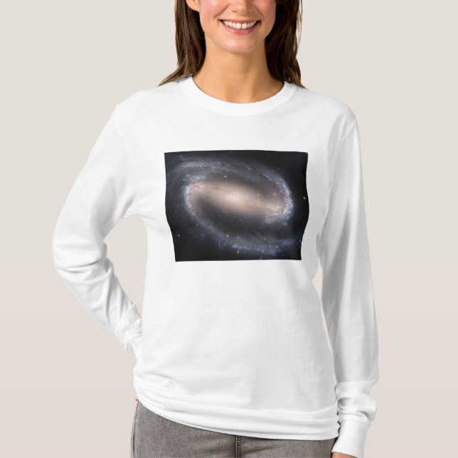 Camiseta Barred Spiral Galaxy NGC 1300 (Frente)