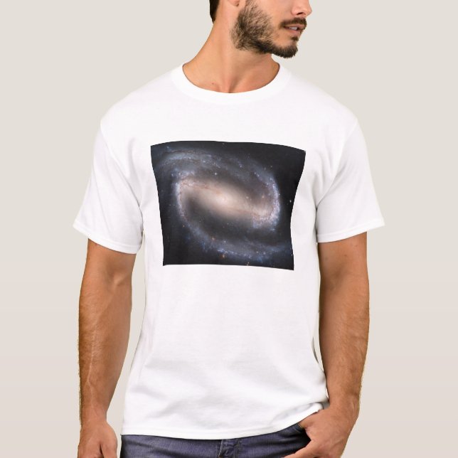 Camiseta Barred Spiral Galaxy NGC 1300 (Frente)
