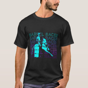 Camiseta Barrel Racer Barrel Racer Racing Horseback Barrel