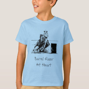 Camiseta Barrel Racer In Heart