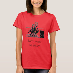 Camiseta Barrel Racer In Heart