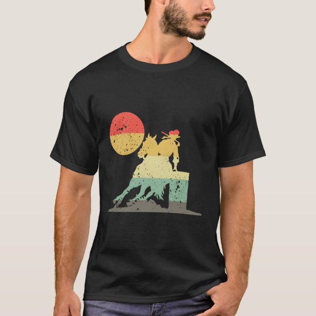 Camiseta Barrel Racer Show Barrel (Frente)