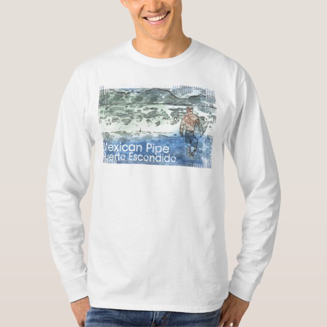 Camiseta Barrel X Pipe Mexicano Puerto Escondido (Frente)